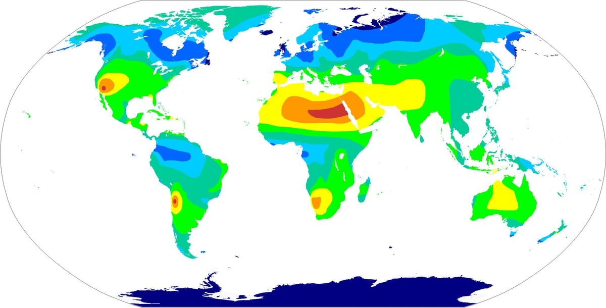 mapa Rosji światło słoneczne