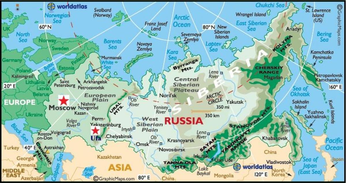 Ufa - mapa Ufa, Rosja (Europa Wschodnia - Europa)